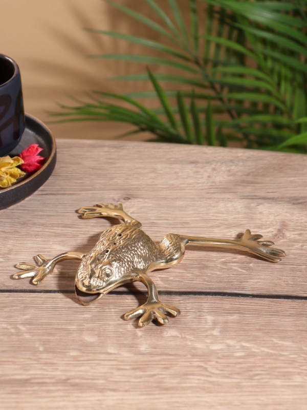 Подставка под благовония &laquo;Лягушка&raquo;, латунь, 15&times;16&times;3.5 см