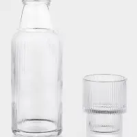 Кувшин со стаканом "Грани",950/200 мл, 8х25 см