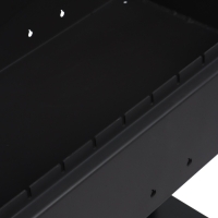 Мангал GrilMe, 35 х 115 х 83 см, сталь 2 мм, 2 полки, колёса