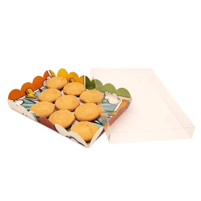 Коробочка для печенья, &laquo;Супергерою&raquo;, 22&times;15&times;3 см