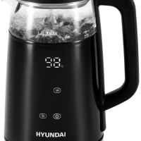 Чайник HYK-G6404 1.7л. 2200Вт черный