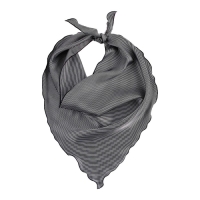 Бандана черная в полоску, размер 85 × 44 см Бандана черная в полоску, размер 85 × 44 см