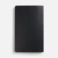 Ежедневник Trait, недатированный, черный с красным