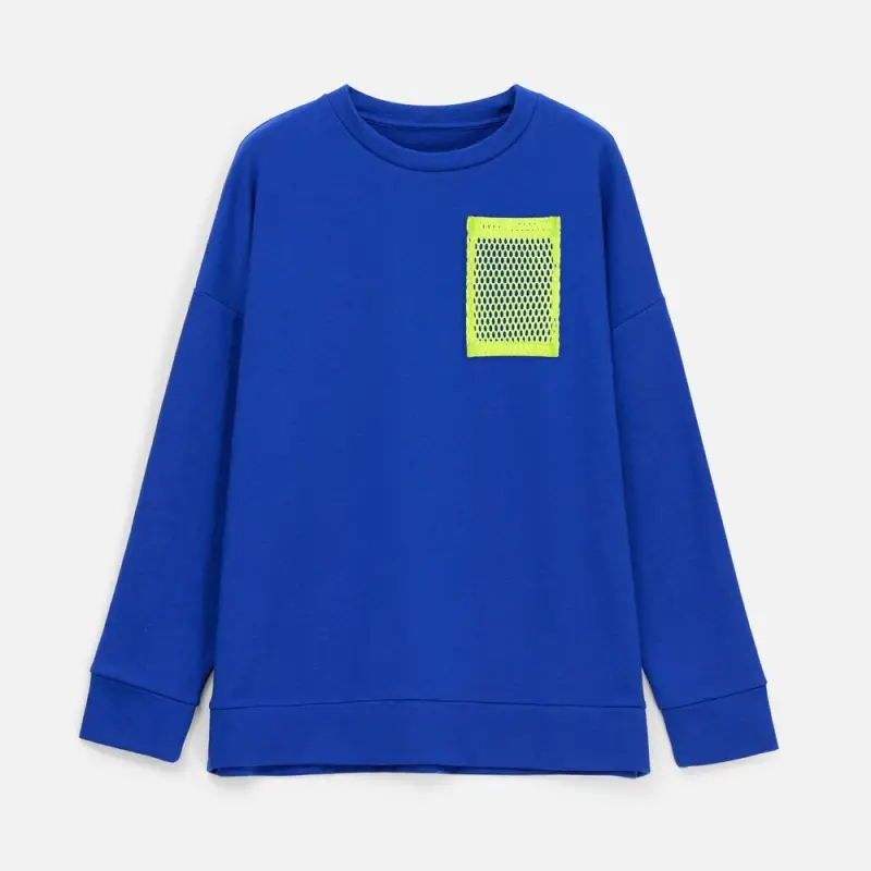 Карман из крупной сетки Pose, черный