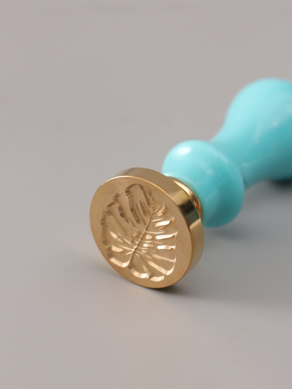 Сургучный набор Сургучный набор "Монстера" печать, ручка, сургуч 12,5х10х3,6 см