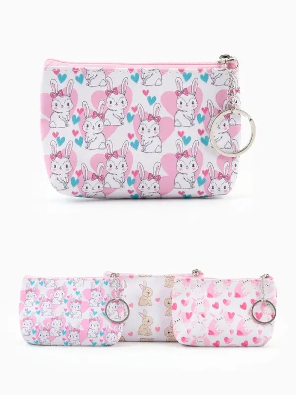 Кошелек дет 13-01-01 Июнь2515, 10,5*2,5*8 см, отд на молнии, микс