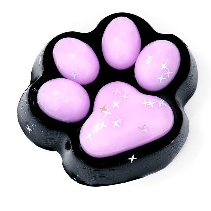 Сквиш антистресс - игрушка &laquo;Чёрная лапка&raquo;, МИКС