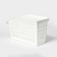 Корзина для хранения, 29&times;13&times;17 см, цвет белый