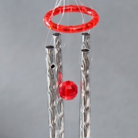 Музыка ветра пластик "Сердце"МИКС 4 трубочки 10*1 см 2 фигурки h=52 см Музыка ветра пластик "Сердце"МИКС 4 трубочки 10*1 см 2 фигурки h=52 см