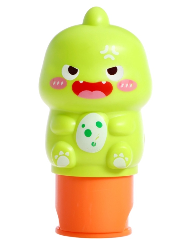 Штампер с наклейками, динозавр