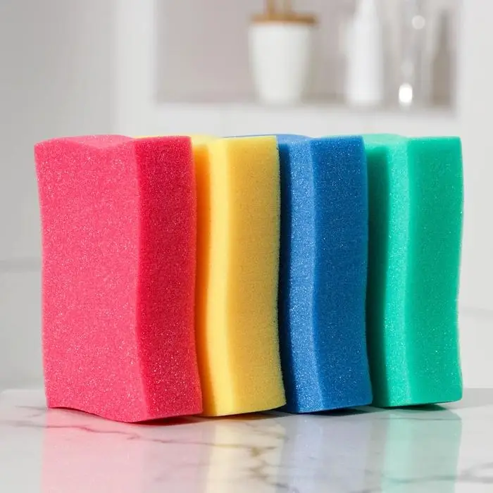 Губка для тела &laquo;Волна&raquo;, 8&times;14&times;4 см, цвет МИКС