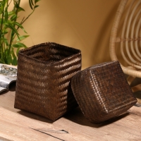 Корзинка плетеная "Рино" 20х20х24 см