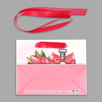 Пакет ламинированный с лентой &laquo;С Днём рождения&raquo;, MS 23 &times; 10 &times; 18 см