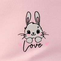 Панама &laquo;Зайчишка&raquo;, цвет розовый, р-р 48-50