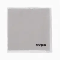 Салфетка для очков OneSun, 13*13см, цвет серый