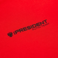 Бомбер President, размер L, цвет красный