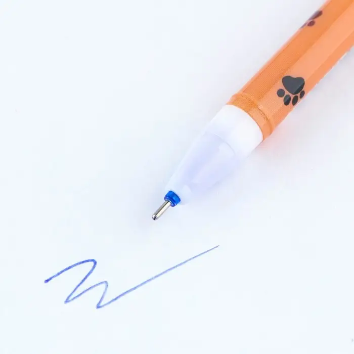 Ручка пластик пиши-стирай с колпачком &laquo;Шпионская ручка&raquo;, синяя паста, гелевая 0,5 мм