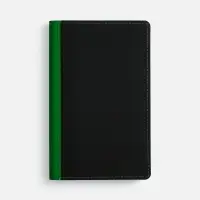 Ежедневник Nice Twice, недатированный, черный с ярко-зеленым