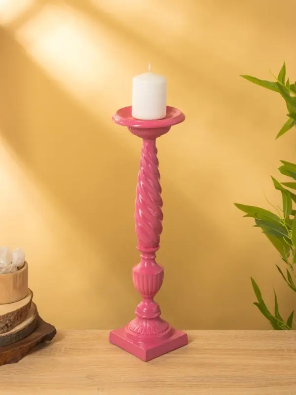 Подсвечник &laquo;Вдохновение&raquo;, 12.5&times;12.5&times;42 см, алюминий