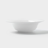 Тарелка глубокая Hanna Kn&ouml;vell, d=19.8 см, фарфор, белая