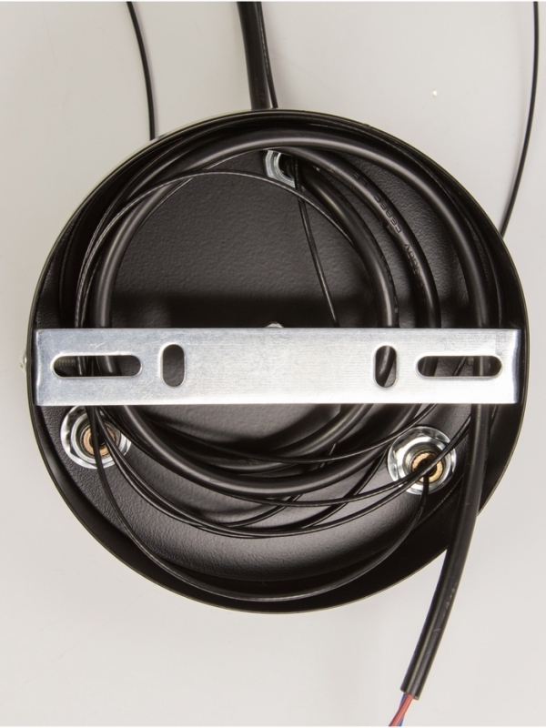 Светильник BayerLux ЭКО "Куб" 1х40Вт Е27 черный/коричневый 27х27х100см