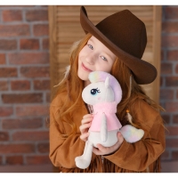 Мягкая игрушка "Лошадка Зефирка", 28 см 991