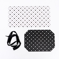 Коробка Самосборная "Горошек" 15х15х15 см Коробка Самосборная "Горошек" 15х15х15 см