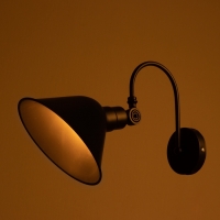 Бра "Крокус" Е27 40Вт черный 20х29х23см Бра "Крокус" Е27 40Вт черный 20х29х23см