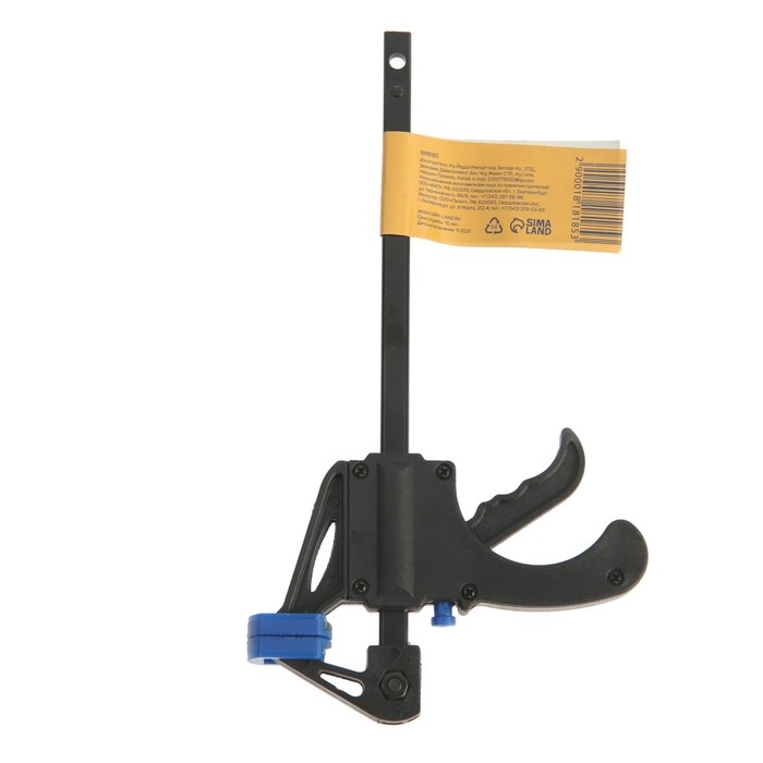 Струбцина быстрозажимная ТУНДРА, F-образная, 100 х 35 х 200 мм Струбцина быстрозажимная ТУНДРА, F-образная, 100 х 35 х 200 мм