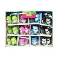 Ластик фигурный "Сова", в блистере, МИКС (штрихкод на штуке)