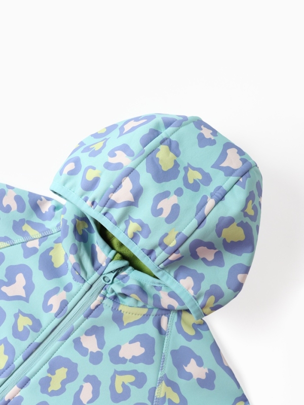 Ветровка на флисе для девочек KAFTAN Лео, рост 122