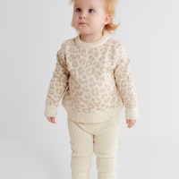 Комплект вязаный Крошка Я Leo Baby рост 92-98 см