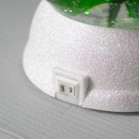 Светодиодная фигура «Снежный шар с ёлкой» 12 × 18 × 12 см, пластик, батарейки ААх3 (не в комплекте), свечение тёплое белое Светодиодная фигура «Снежный шар с ёлкой» 12 × 18 × 12 см, пластик, батарейки ААх3 (не в комплекте), свечение тёплое белое