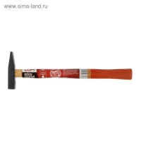 Молоток слесарный ЛОМ, квадратный боек, деревянная рукоятка, 100 г
