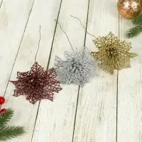 Цветы искусственные &laquo;Перелив&raquo;, цветок-сетка, 10&times;20 см, МИКС