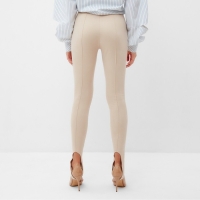 Брюки женские MINAKU: Casual Collection цвет экрю, размер 48 Брюки женские MINAKU: Casual Collection цвет экрю, размер 48