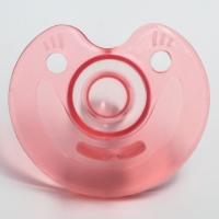 Соска - пустышка цельносиликоновая классическая &laquo;Улыбка&raquo;, от 0 мес., цвет МИКС