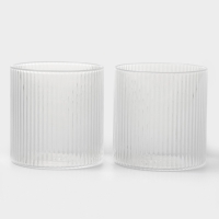 Набор стаканов "Грани" 450 мл 2 шт  8,5х9 см