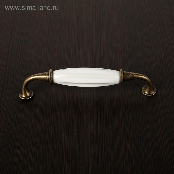Ручка скоба STYLISH Ceramics 003, керамическая 128 мм, цвет бронза