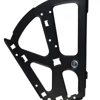 Механизм для обувницы полок CAPPIO, 2-х ярусная, до 13 мм, металл, черный