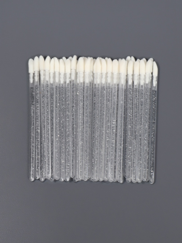 Аппликаторы для помады и блеска, набор - 50 шт, 9 см, цвет белый Аппликаторы для помады и блеска, набор - 50 шт, 9 см, цвет белый