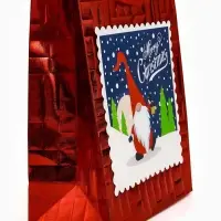 Набор подарочных пакетов &laquo;Новый год&raquo;, 2 шт,  25,4 &times; 30,5 &times; 12,7 см