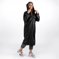 Дождевик взрослый плащ &laquo;ДождеWEEK&raquo;, размер 42-48, 60 х 110 см, цвет чёрный