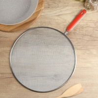 Экран от брызг Доляна, d=29 см, с ручкой Экран от брызг Доляна, d=29 см, с ручкой