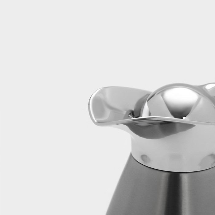 Кофейник из нержавеющей стали &laquo;Шеф&raquo;, 1,5 л, цвет хромированный