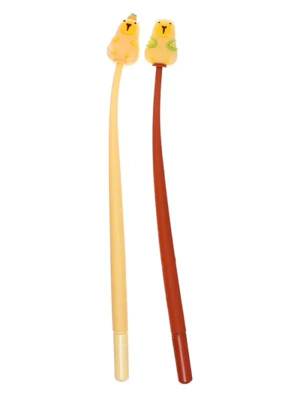 Ручка гелевая-прикол &laquo;Капибара&raquo;, синий стержень, МИКС