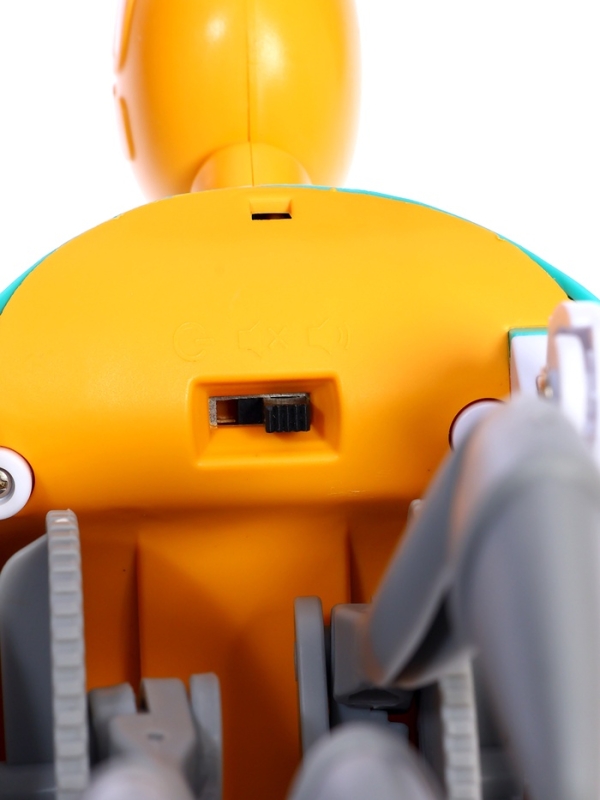 Музыкальная игрушка &laquo;Малыш Краби&raquo; звук, инерция, голубой