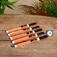 Палочки китайские "Сирень" 5 пар 25х10х2 см кокос, МИКС