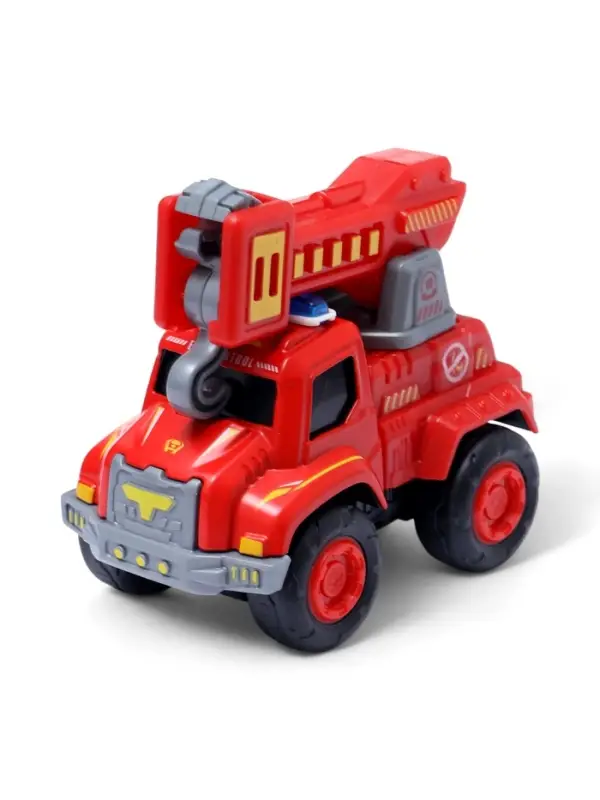 Робот-трансформер &laquo;Огнеборец&raquo; 5в1, собирается из 5 машинок, подвижные детали