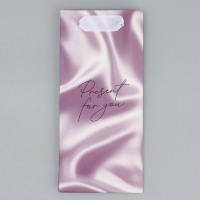 Пакет подарочный ламинированный, упаковка, Present for you, 10 х 22 х 6 см Пакет подарочный ламинированный, упаковка, Present for you, 10 х 22 х 6 см